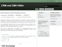 Tablet Screenshot of crm-cms.de